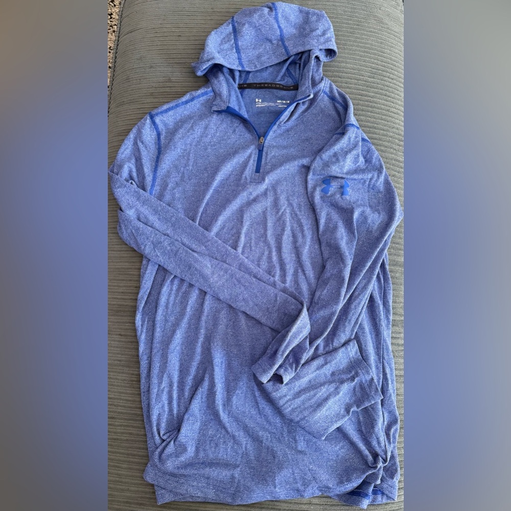 Under Armour Heathered Blue Pullover